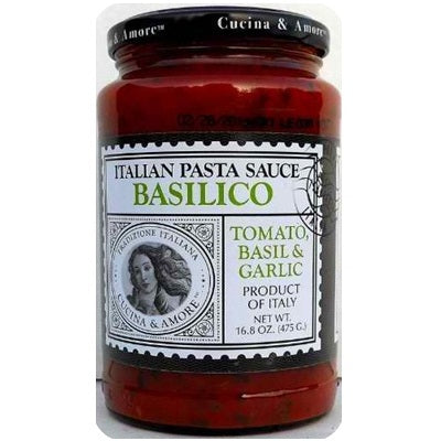 Cucina & Amore Tom Bsl Pasta Sauce (6x16.8OZ )