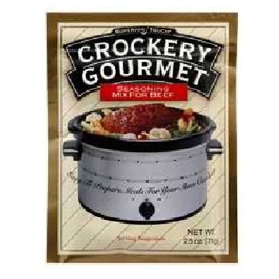 Crockery Gourmet Beef Seasoning Mix (12x2.5OZ )