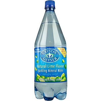 Crystal Geyser Mineral Water Lime (6x4Pack )