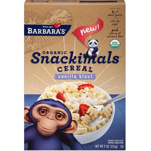 Barbara's Bakery Snackimal Crl Van (12x9OZ )