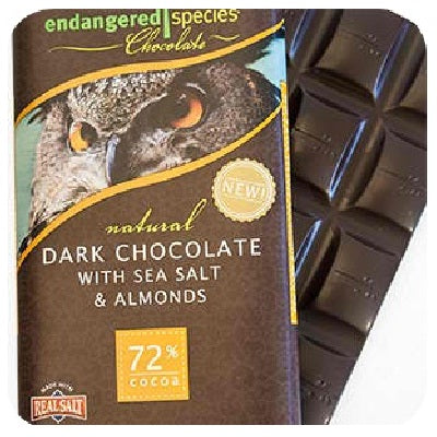 Endangered Species Owl Bar Chocolate (12x3OZ )