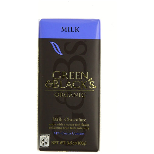 Green & Black Milk Chocolate Impulse Bar (20x1.2 Oz)