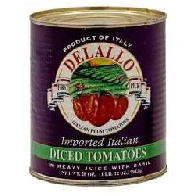 De Lallo Italian Diced Tom (12x28OZ )