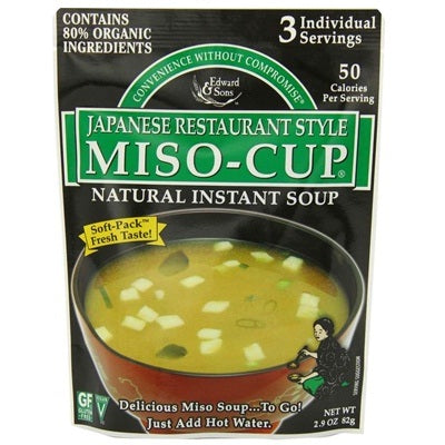 Edward & Sons Japanese Miso Cup (6x2.9OZ )