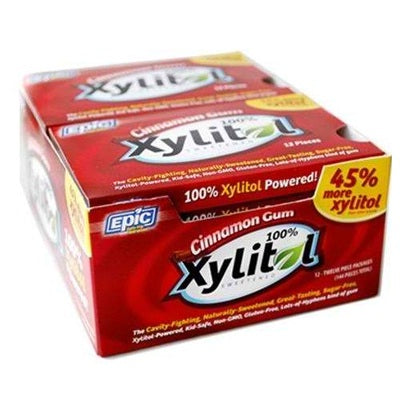 Epic Dental Xylitol Gum Cinn (12x12 CT)