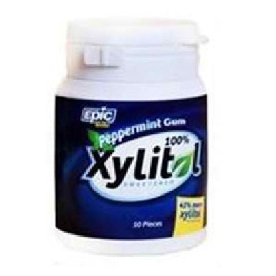 Epic Dental Xylitol Gum Peppermint (1x50 CT)