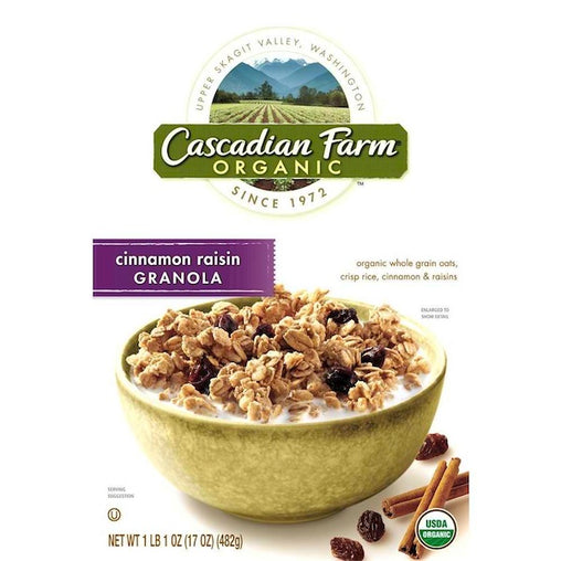 Cascadian Farm Oats & Honey Granola (6x16OZ )