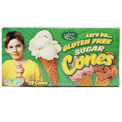 Edward & Sons Sugar Cones GF (12x4.6OZ )