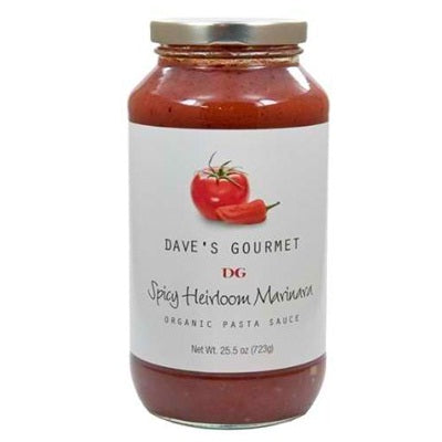 Dave's Gourmet Spicey Mrnra Sauce (6x25.5OZ )