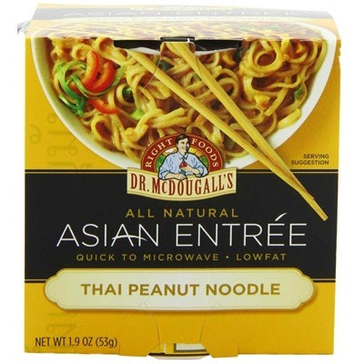 Dr. Mcdougall's Roasted Peanut Noodles Cup (6x1.9OZ )