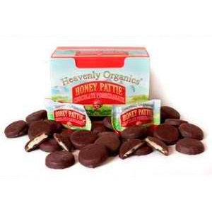 Heavenly Organics Raw Honey Pomegranate Chocolate Pattie (1/40 CT)