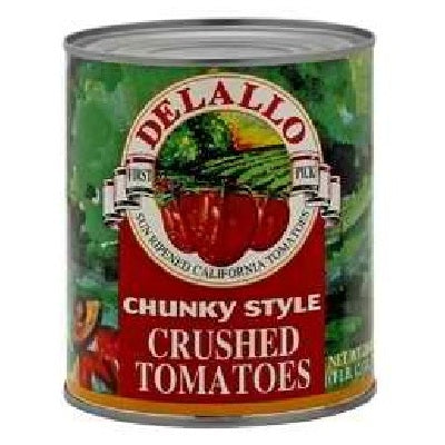 De Lallo Tom Chnk Crushed (12x28OZ )