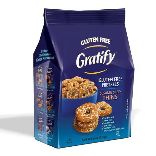 Gratify Pretzel Seasme GF (6x14.1OZ )