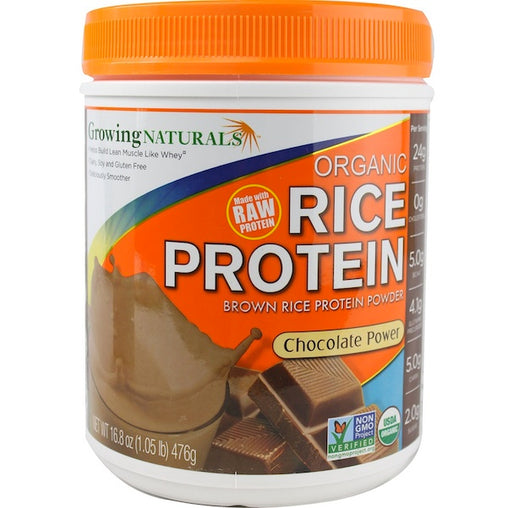 Growing Naturals Rice Pro Chocolate Rw (1x16.8OZ )