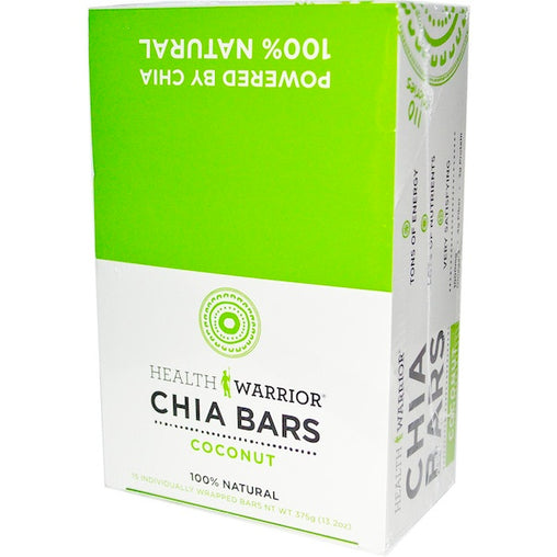 Health Warrior Coconut Chia Bar (15x0.88OZ )