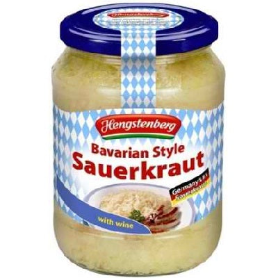 Hengstenberg Bav Sauerkraut/Wine (12x24.3OZ )