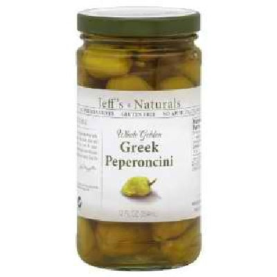 Jeff's Naturals Peperoncini Greek (6x12OZ )