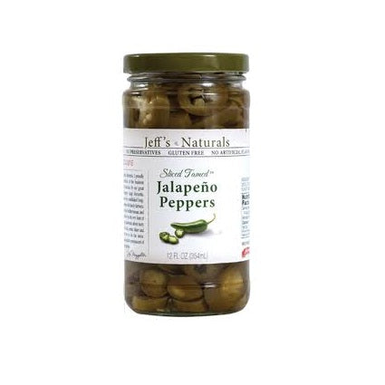 Jeff's Naturals JalapenoSliced Tamed (6x12OZ )