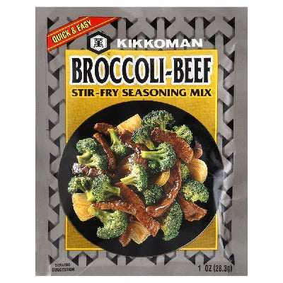Kikkoman Broc/Beef Seas Mix (24x1OZ )