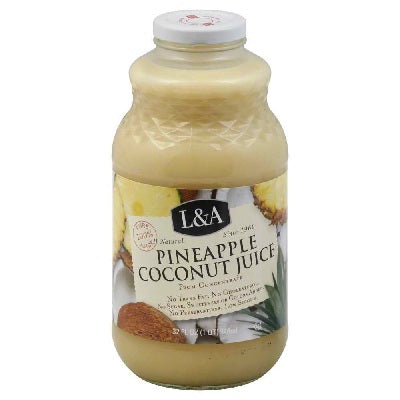 L & A Juice Pineapple/Coconut (6x32OZ )