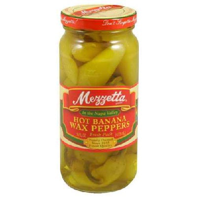 Mezzetta Hot Banana Wxd Pprs (6x16OZ )