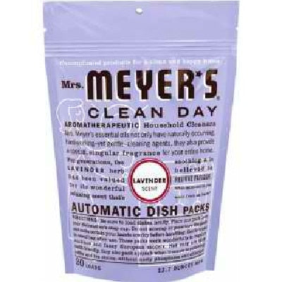 Mrs Meyers Auto Dshwsh Pks Lavendar (6x12.7OZ )