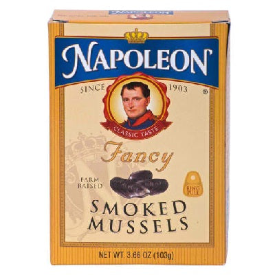 Napoleon Co. Mussels Smoke (1x3.66OZ )