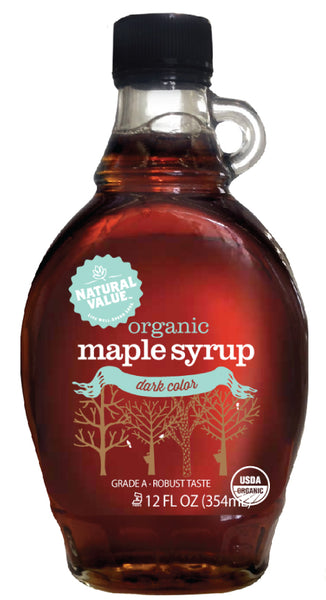 Natural Value "A" Organic Maple Syrup (12x12OZ )