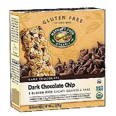 Nature's Path Dark Chocchp Bar GF (6x6.2OZ )