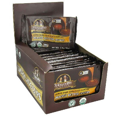 Newman's Own Organics Dark Chocolate PButter Cup (16x1.9OZ )