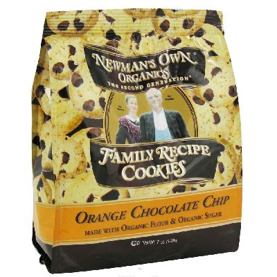 Newman's Own Organics Orange Cchip Cookie (6x7OZ )