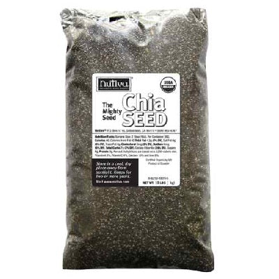 Nutiva Chia Sd Vacpk (1x10LB )