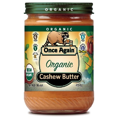 Once Again Cashew Butter Nat (12x16OZ )