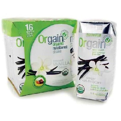 Orgain Sweet Van Bean (3x4Pack )