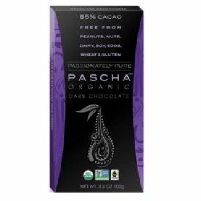 Pascha Dark Chocolate 85% (10x3.5OZ )