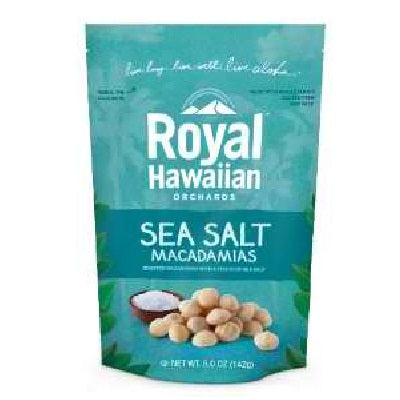 Royal Hawaiian Orchards Macadma Nut Sea Salt (6x5OZ )