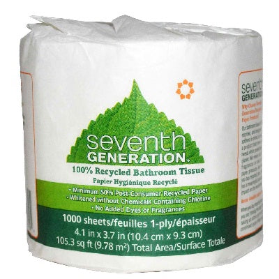 Seventh Generation Bath Tissue 1 Ply (60x1000 CT)