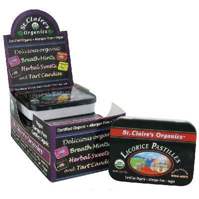 St. Claire's Licorice Swts (6x1.5OZ )