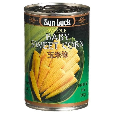 Sun Luck Baby Corn Whole (6x15OZ )