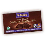 Sunspire Unsweetened Baking Bar (12x4OZ )