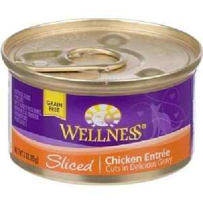 Wellness Cat Cut Chicken Entree (24x3OZ )