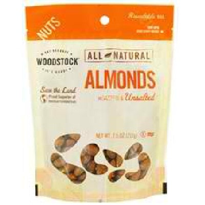 Woodstock Roasted N/S Almonds (8x7.5OZ )