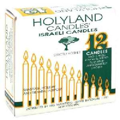 Yehuda Sabbath Candles (24x12EA )