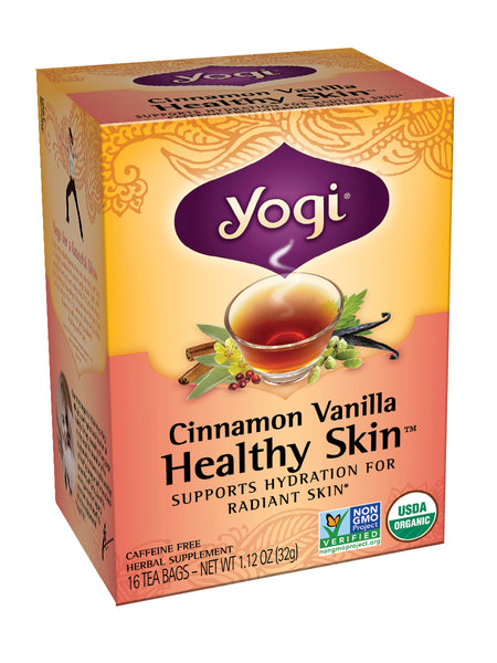 Yogi Teas Cinnamon/Vanilla Healthy Skin Tea (6x16BAG)