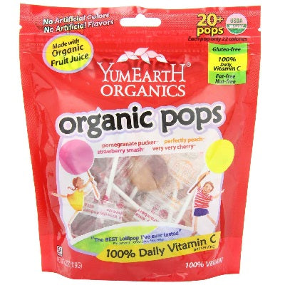 Yummy Earth Fruit Lollipop 20+ (12x4.2Pack )