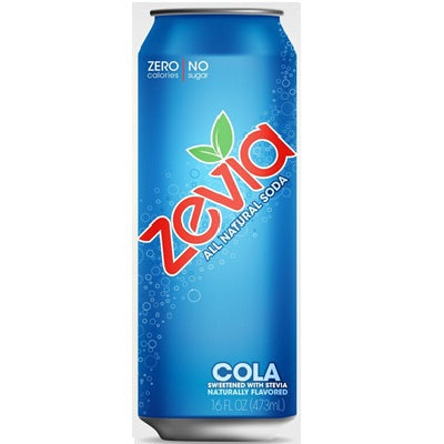 Zevia Natural Cola Soda (12x16OZ )