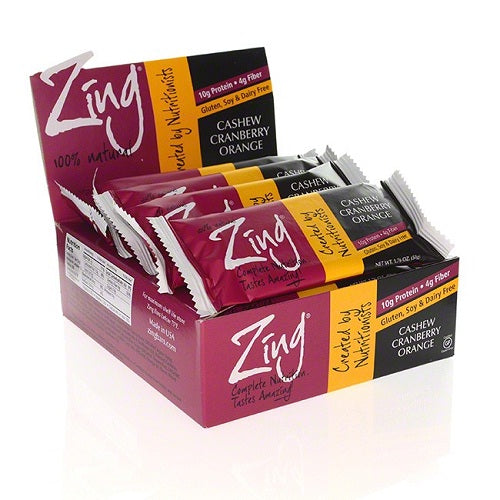 Zing Cran/Orange Bars (12x1.76OZ )