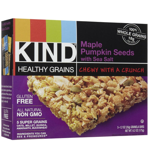 Kind Gran Bar, Maple Pmkn Sd W/Sslt (8/5x1.2 OZ)