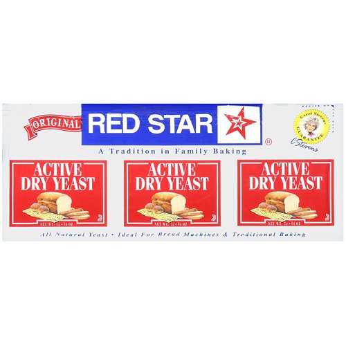 Red Star Nutional Yeast Baking Yeast Packet Display ( 18x.75 Oz)