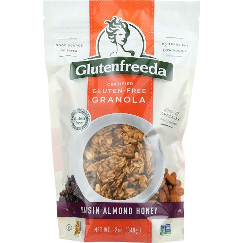 Glutenfreeda Honey Granola Raisin Almond (6x12 OZ)